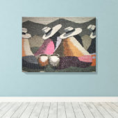 ペルーゴシップガールズウォールキャンバス キャンバスプリント (インサイチュ (ウッドフロア))