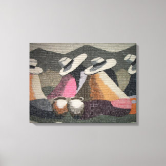 ペルーゴシップガールズウォールキャンバス キャンバスプリント