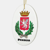 ペルージャの紋章, イタリア セラミックオーナメント (左)