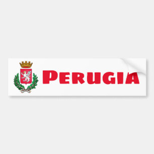 ペルージャの紋章 イタリア バンパーステッカー
