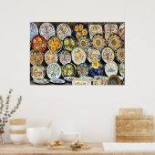 ペルージャ陶器 ポスター (キッチン)