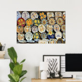 ペルージャ陶器 ポスター (ホームオフィス)