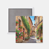 ペルージャ イタリア 旅行 マグネット (正面/裏面)