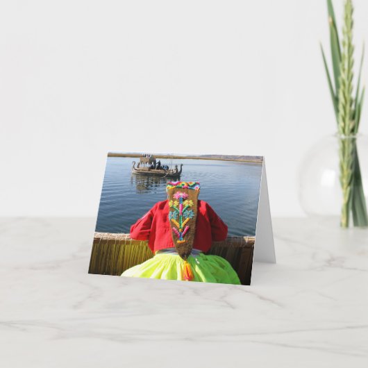 ペルーチャイルド – ガール カード (正面)