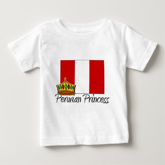 ペループリンセス ベビーTシャツ (正面)
