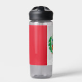 ペルーボトル愛国心ペルー国旗 ウォーターボトル (正面)
