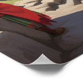 ペルーマチュピチュ ポスター (角)