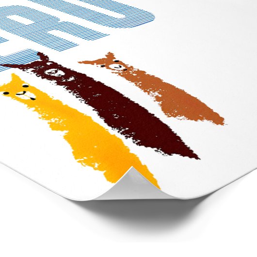 ペルーラマスレトロヴィンテージ旅行ポスター ポスター (角)