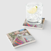 ペルーラマ ストーンコースター (横)