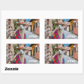 ペルーラマ 長方形シール (シート)