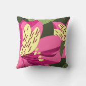 ペルーリリー クッション (裏面)