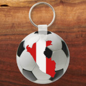 ペルー代表 キーホルダー (正面)