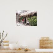 ペルー住宅 ポスター (キッチン)