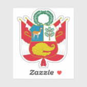 ペルー共和国の紋章 シール (シート)