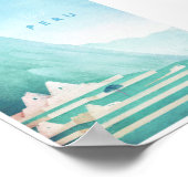 ペルー古旅行ポスター ポスター (角)