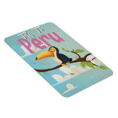 ペルー古旅行ポスター マグネット (右側)