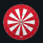 ペルー国カラフル旗 ダーツボード<br><div class="desc">ペルーカラフル国旗の色のペルー国旗愛国的ダーツボード。ダーツボードは、すべての国旗の色で円形の輪郭で囲まれた20スライスで覆われる絵を描。国旗の小さな表示は、ボードの中央に非常に微妙に統合されている。デザインは、ダーツボードの底に文字「ペルー」と補完される。文字は「it!」機能を使カスタマイズ用して完全にカスタマイズ可能。自由に感じ変更したり、削除したり、独自の追加を行う。この魅力的と非常にカラフルのデザインは素晴らしダーツのゲ素晴らしームのためのギフトとパートナーである。©世界の国</div>