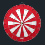 ペルー国カラフル旗 ダーツボード<br><div class="desc">ペルーカラフル国旗の色のペルー国旗愛国的ダーツボード。ダーツボードは、すべての国旗の色で円形の輪郭で囲まれた20スライスで覆われる絵を描。国旗の小さな表示は、ボードの中央に非常に微妙に統合されている。デザインは、ダーツボードの底に文字「ペルー」と補完される。文字は「it!」機能を使カスタマイズ用して完全にカスタマイズ可能。自由に感じ変更したり、削除したり、独自の追加を行う。この魅力的と非常にカラフルのデザインは素晴らしダーツのゲ素晴らしームのためのギフトとパートナーである。©世界の国</div>