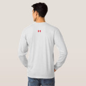 ペルー国旗とコート・オブ・アームズ Tシャツ (裏面フル)