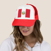 ペルー国旗の帽子 キャップ (インサイチュ)