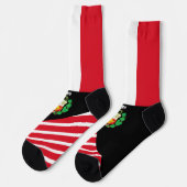 ペルー国旗の色/スポーツ ソックス (左)