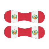 ペルー国旗を掲げた愛国的野球 野球ボール (パネル)