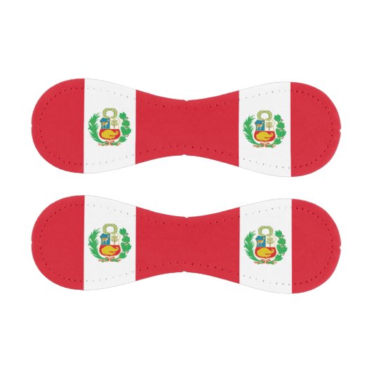 ペルー国旗を掲げた愛国的野球 野球ボール (パネル)