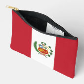 ペルー国旗 アクセサリーポーチ (見開き)