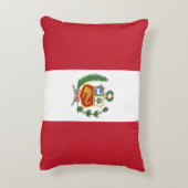 ペルー国旗 アクセントクッション (裏面(縦))