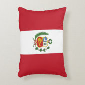 ペルー国旗 アクセントクッション (正面(垂直))