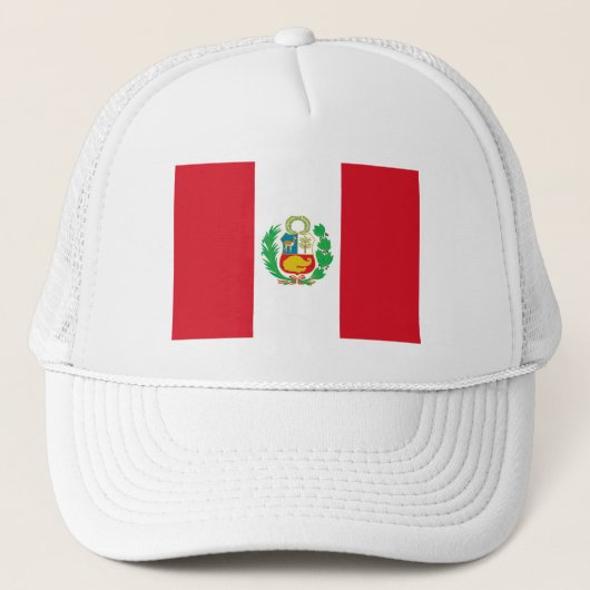 ペルー国旗 キャップ (正面)