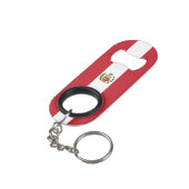 ペルー国旗 キーホルダー栓抜き (裏面アングル)