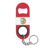 ペルー国旗 キーホルダー栓抜き (裏面)