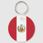 ペルー国旗 キーホルダー (裏面)