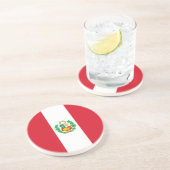 ペルー国旗 コースター (側面)