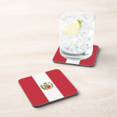 ペルー国旗 コースター (右側)