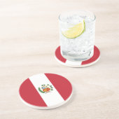 ペルー国旗 コースター (側面)