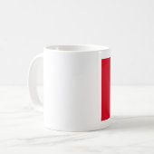 ペルー国旗 コーヒーマグカップ (正面左)