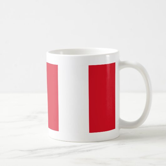 ペルー国旗 コーヒーマグカップ (右)