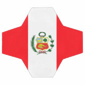 ペルー国旗 サッカーボール (フラット)