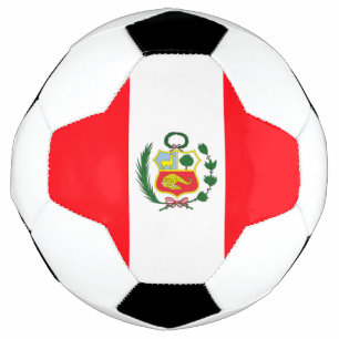 ペルー国旗 サッカーボール