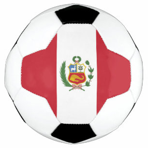 ペルー国旗 サッカーボール