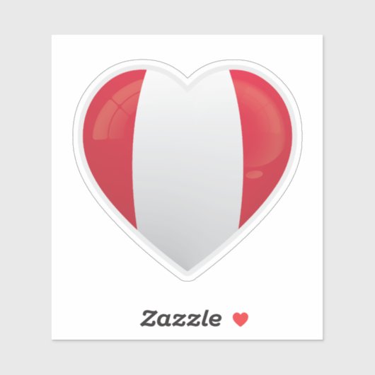 ペルー国旗 シール (シート)