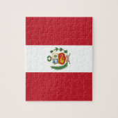 ペルー国旗 ジグソーパズル (縦)