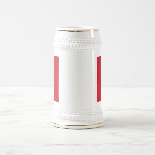 ペルー国旗 ビールジョッキ (中央)