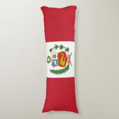 ペルー国旗 ボディピロー (正面縦)