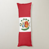 ペルー国旗 ボディピロー (裏面 (縦))