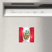 ペルー国旗 マグネット (インサイチュ (食洗機))