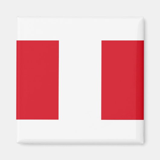 ペルー国旗 マグネット (正面)