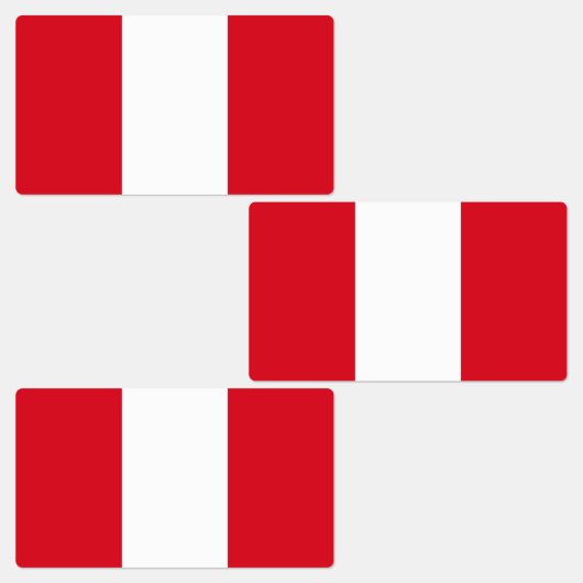 ペルー国旗 ラベル (グループ)